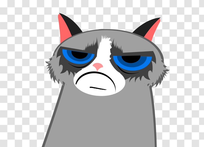Whiskers Grumpy Cat Call Of Duty: Black Ops II WWII - Head Transparent PNG