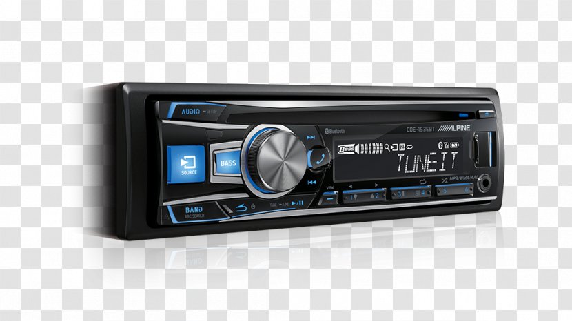 ALPINE UTE-93DAB Car Stereo Receiver Vehicle Audio Alpine Electronics Radio - Loudspeaker - Head Unit Transparent PNG