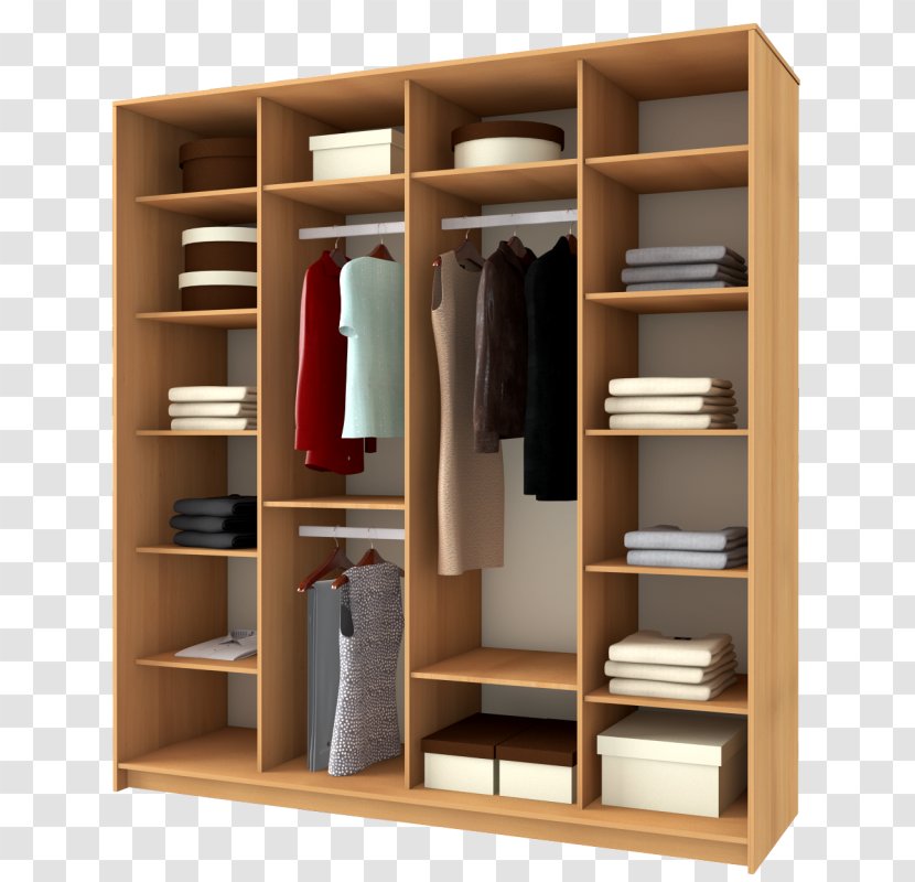 Cabinetry Closet Shelf Armoires & Wardrobes Furniture - Kitchen Transparent PNG