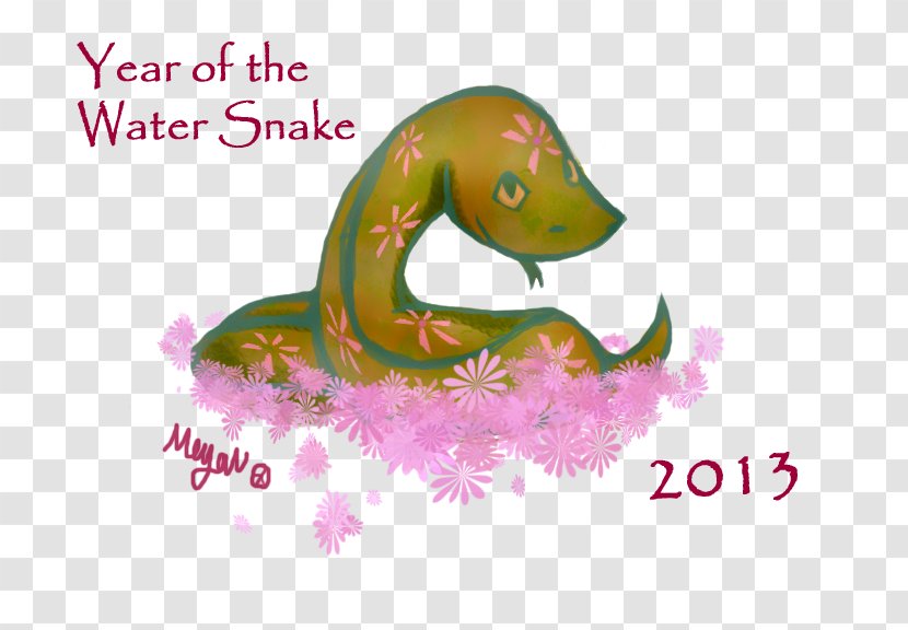 Pink M Animal Font - Rtv - Year Of The Snake Transparent PNG