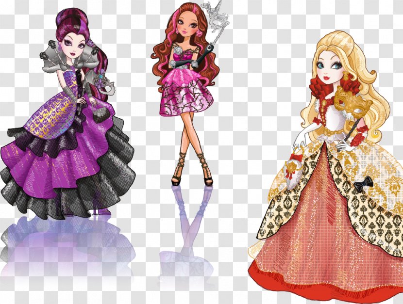 Ever After High Legacy Day Apple White Doll Snow Masquerade Ball - Toggo Transparent PNG