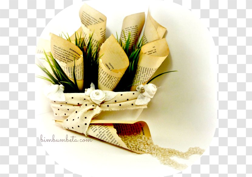 Paper Marriage Oryza Sativa Floral Design Basket - Table - Cerati Transparent PNG