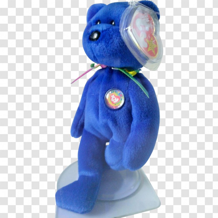 Stuffed Animals & Cuddly Toys Cobalt Blue Figurine Elephant - Toy - Beanie Transparent PNG