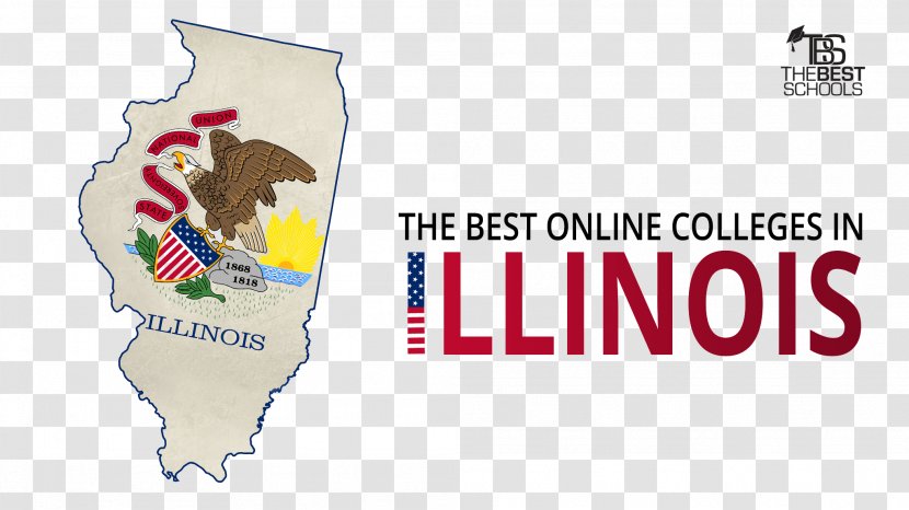 Flag And Seal Of Illinois Logo Cornhole Brand Transparent PNG