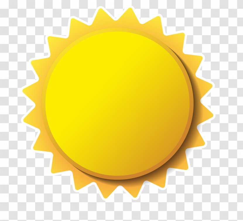 Download - Gratis - Vector Yellow Stereo Cartoon Small Sun Transparent PNG