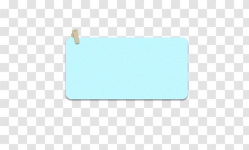 Turquoise Rectangle - Teal - Design Transparent PNG