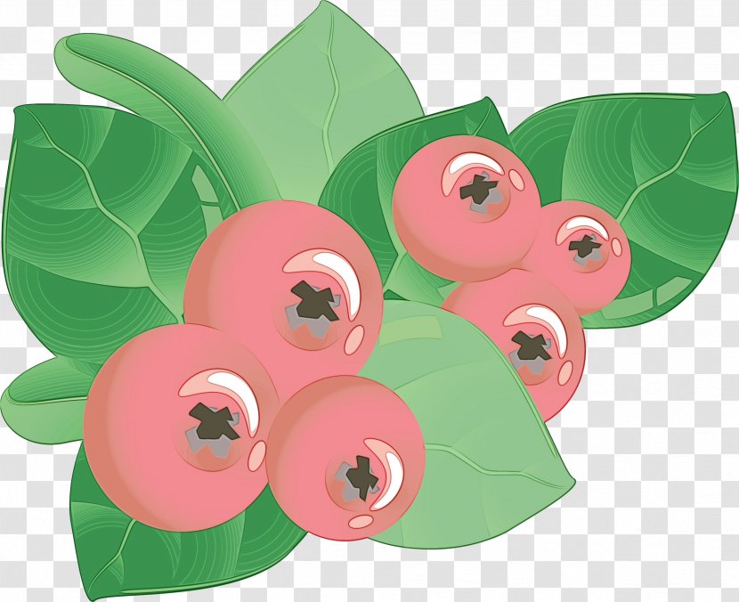 Green Pink Leaf Plant Flower - Automotive Wheel System Transparent PNG
