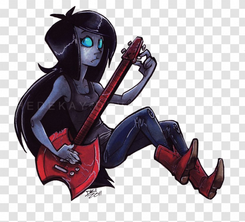 Marceline The Vampire Queen Figurine Character Animated Cartoon Transparent PNG