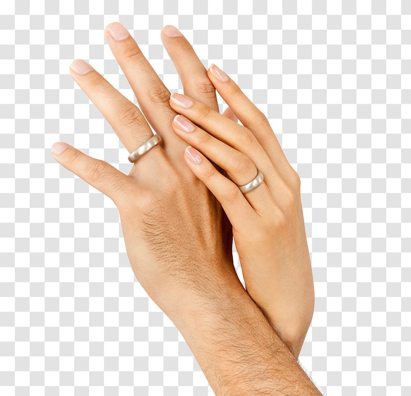 Nail Hand Model Thumb Wedding Ring Transparent PNG