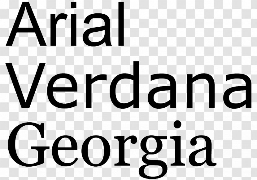 Georgia Sans-serif Typeface Font - Text - Microsoft Transparent PNG