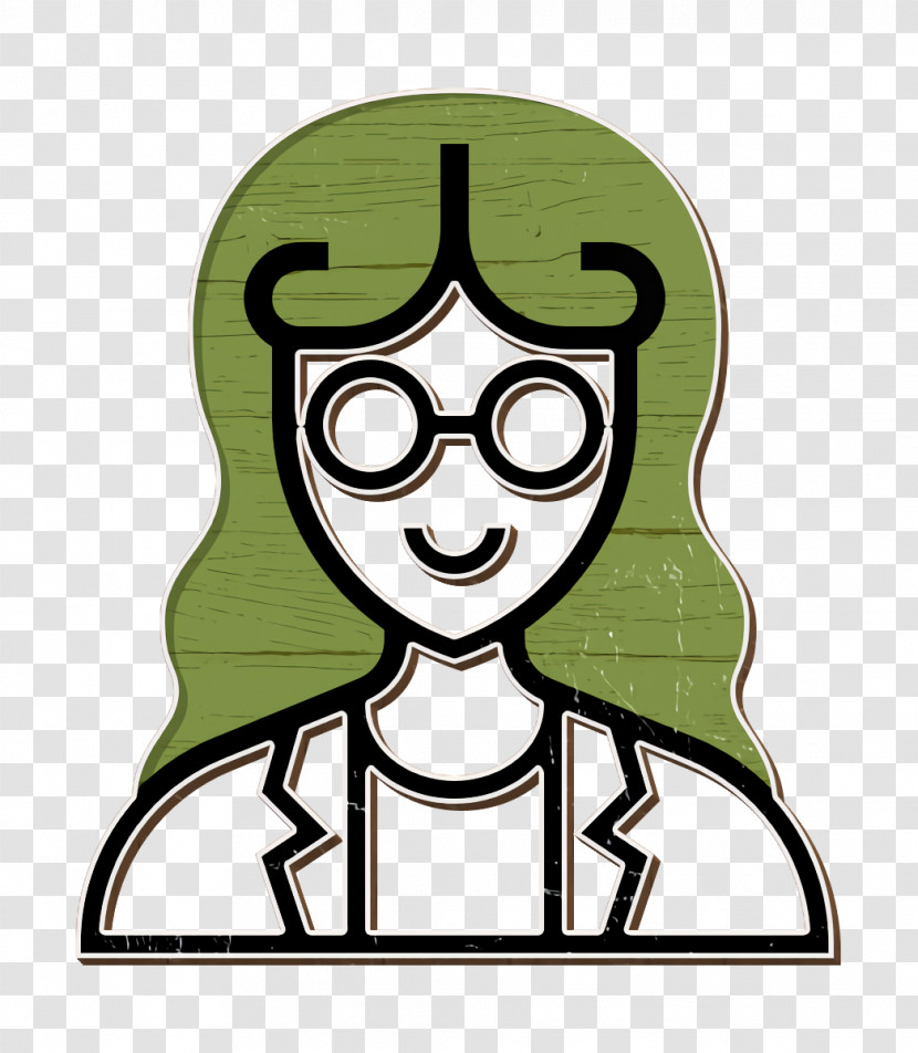 Scientist Icon Careers Women Icon Mathematician Icon Transparent PNG