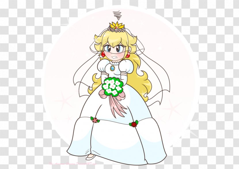 Mario Princess Peach Art Drawing - Watercolor - Blossom Transparent PNG