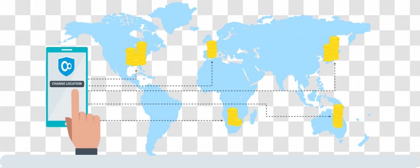 World Map Stencil Globe Transparent PNG