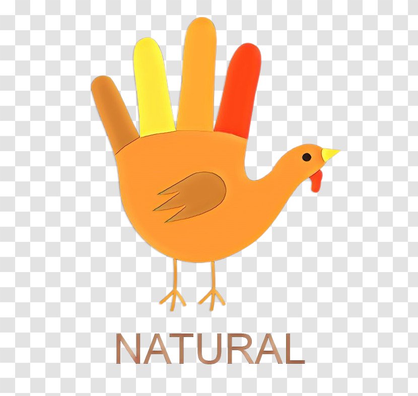 Thanksgiving Turkey Logo - Finger Hand Transparent PNG
