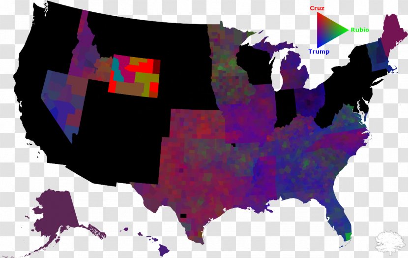 United States Presidential Election, 2012 US Election 2016 Map Transparent PNG
