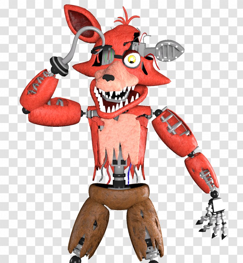 Five Nights At Freddy's 2 4 3 Freddy's: Sister Location - Fan Art - Nightmare Foxy Transparent PNG