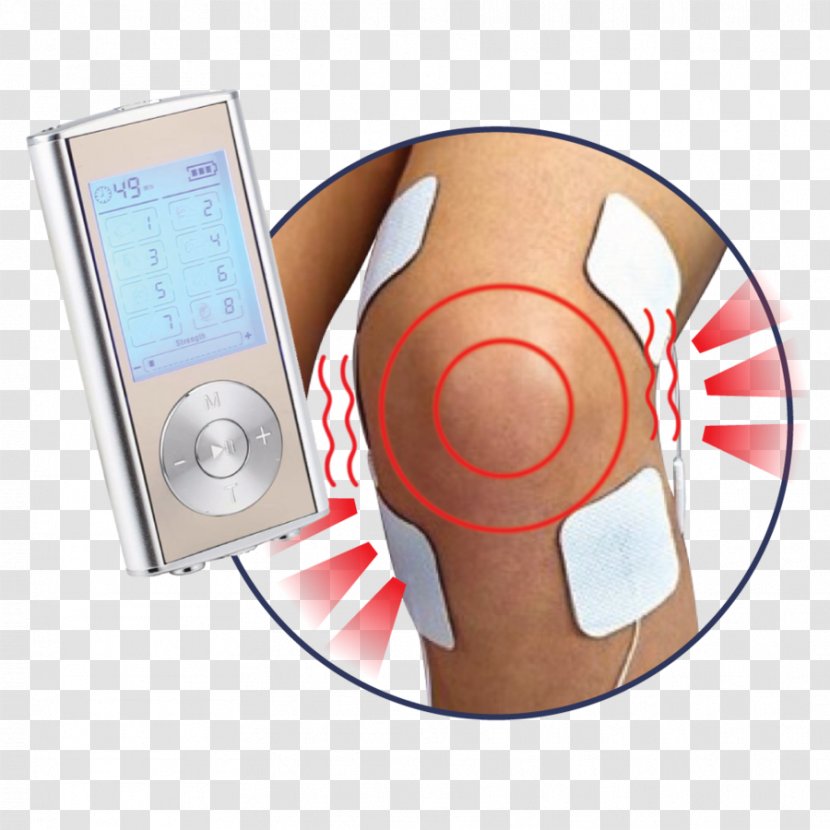 Electrical Muscle Stimulation Transcutaneous Nerve Pain Management Electrotherapy - Koalaty Tens 7000 Digital Unit W 5 Modes - Knee Exam Transparent PNG