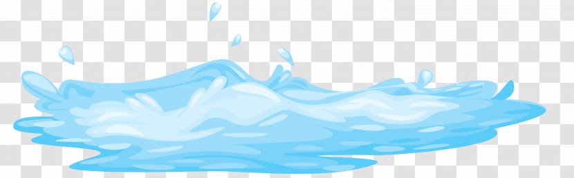 Puddle Splash Free Content Clip Art - Cliparts Transparent PNG