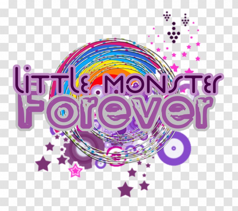 Logo Brand Font - Pink - Little Monsters Transparent PNG