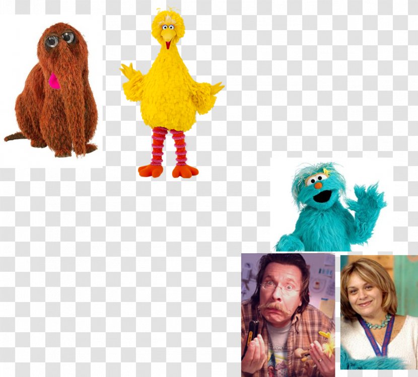 Oscar The Grouch Big Bird Mr. Snuffleupagus Muppets Puppeteer - Sesame Transparent PNG