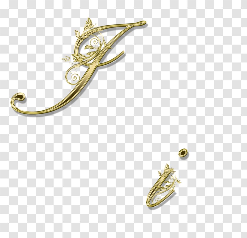 Gold Number - Jewellery - Ear Hook Transparent PNG