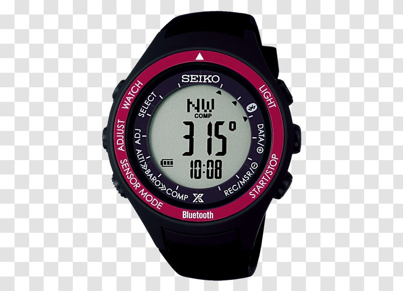 Seiko セイコー・プロスペックス Solar-powered Watch Mountaineering - Accessory Transparent PNG