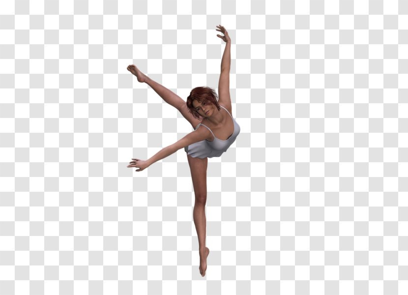 Modern Dance Ballet Dancer - Flower Transparent PNG