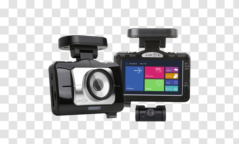 Video Cameras Dashcam GPS Navigation Systems High-definition - Multimedia - Dash Board Transparent PNG