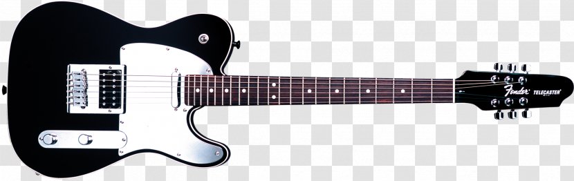 Fender Telecaster J5 Stratocaster Squier - Silhouette - Bass Guitar Transparent PNG