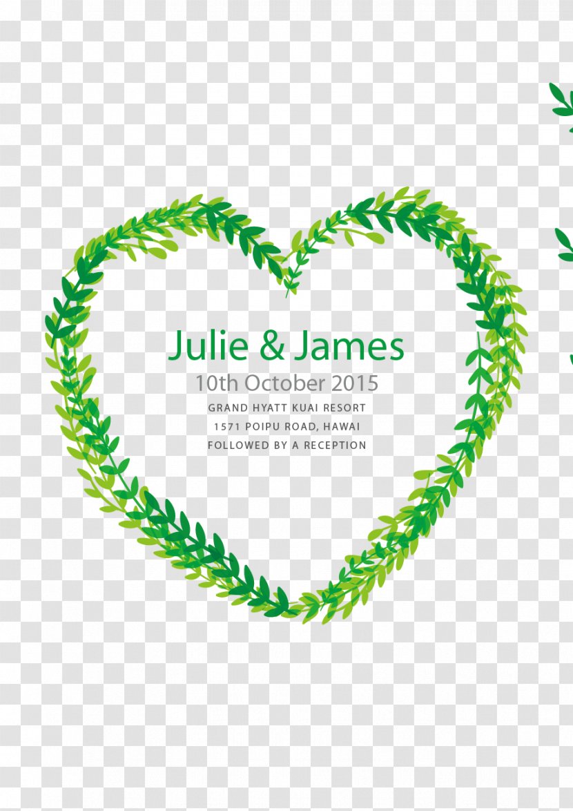 Wedding Invitation Marriage Euclidean Vector Digital Art - In The Form Of Heart Transparent PNG