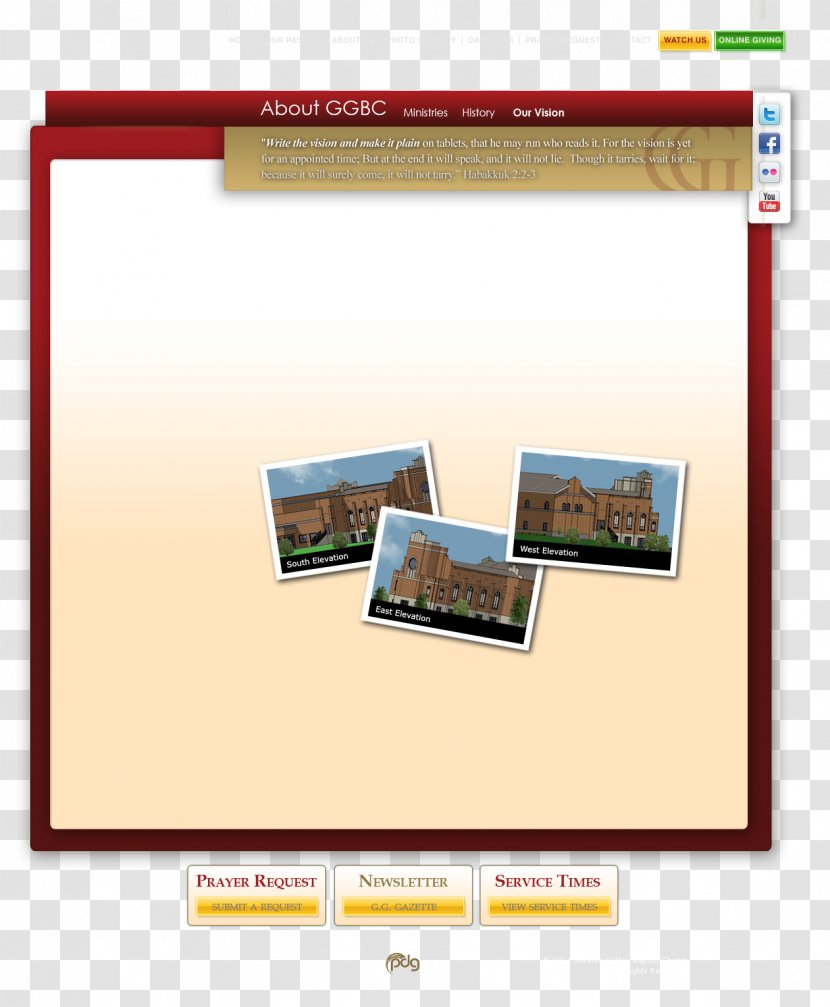Web Page Display Device Advertising Picture Frames - Software - Our Vision Transparent PNG