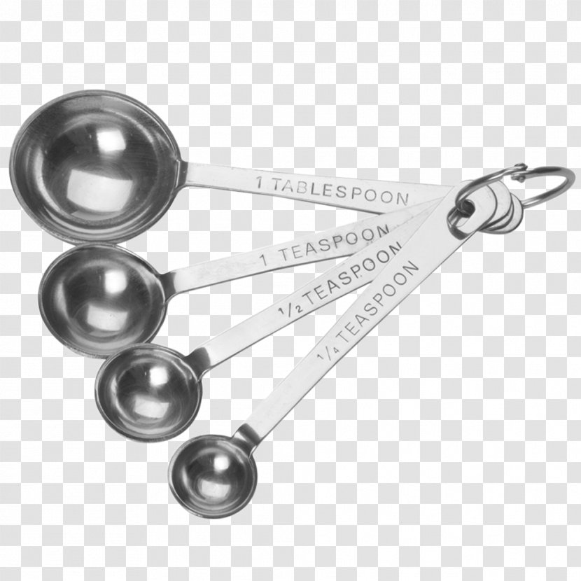 Measuring Spoon Teaspoon Tablespoon Cup - Hardware Accessory Transparent PNG