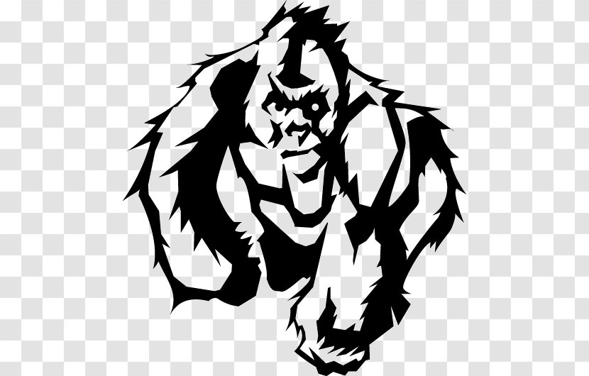 Lemurs Gorilla Logo Art - Artwork Transparent PNG