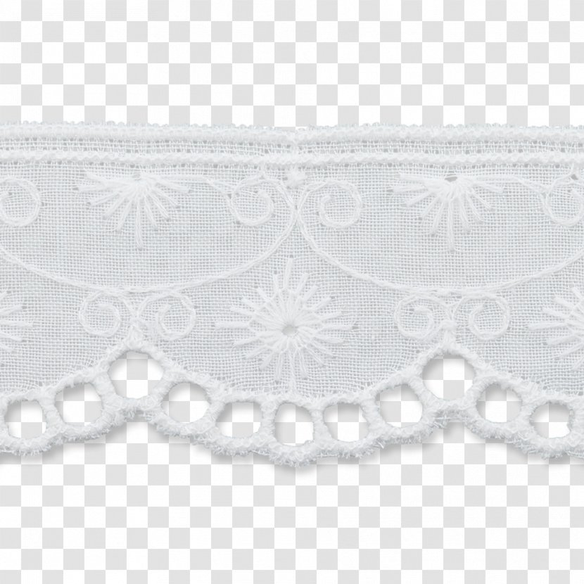 Lace Rectangle Textile - Sewing Meter Transparent PNG