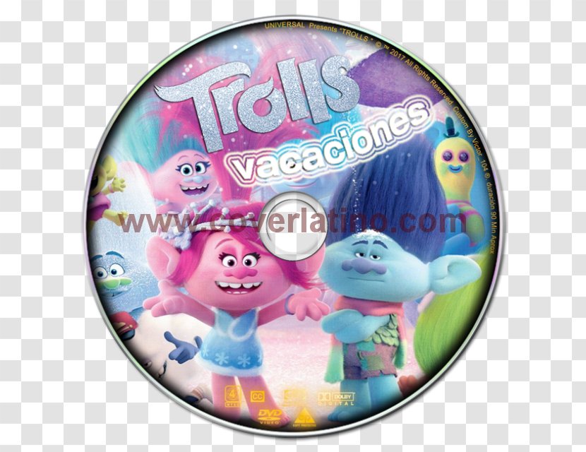 Animated Film 0 Holiday Trolls - Plastic - Christmas Label Transparent PNG