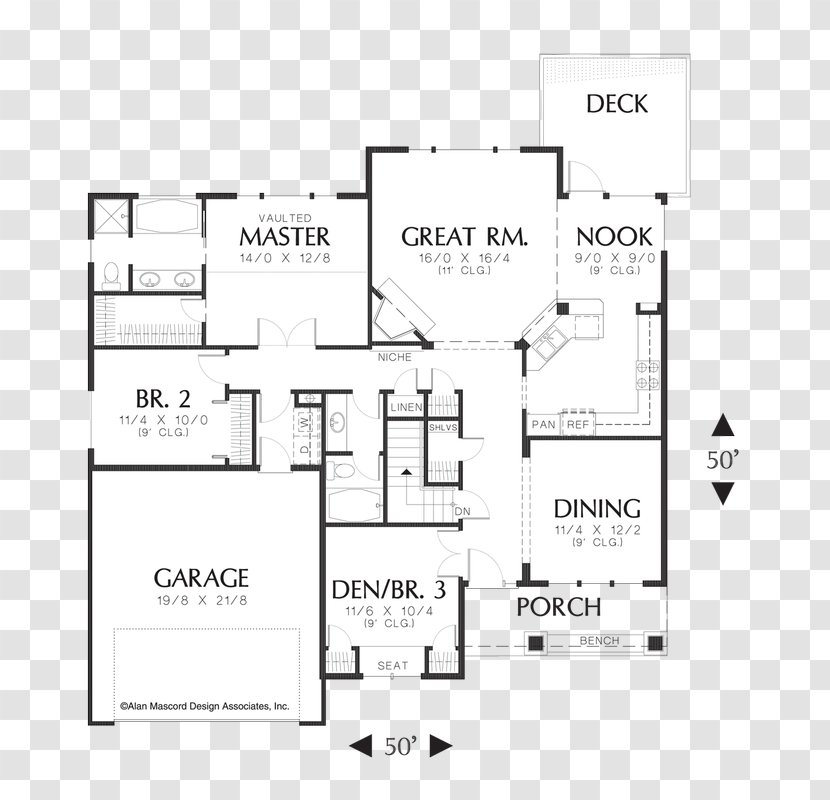 Floor Plan Paper House - Area Transparent PNG