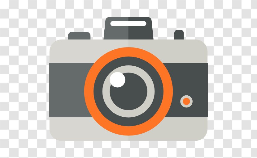Camera Icon - Orange Transparent PNG
