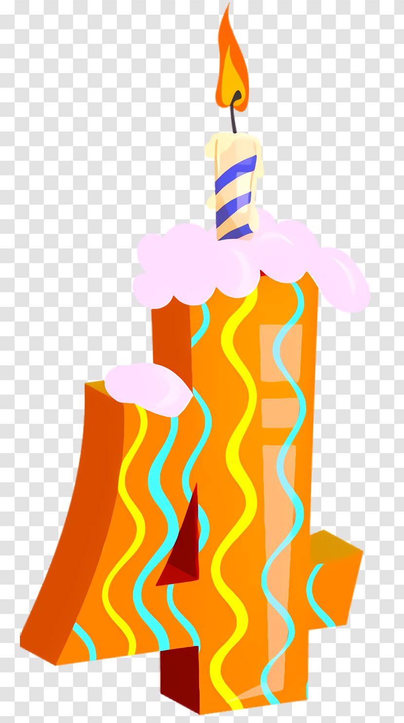 Birthday Drawing - Candle Transparent PNG