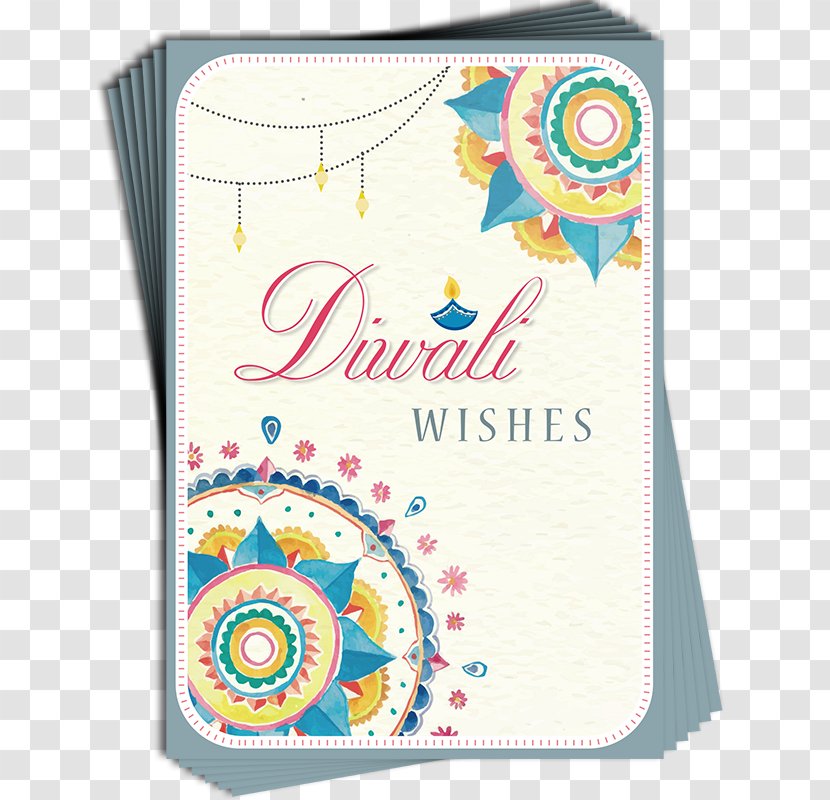 Textile Line Font - Text - Diwali Card Transparent PNG