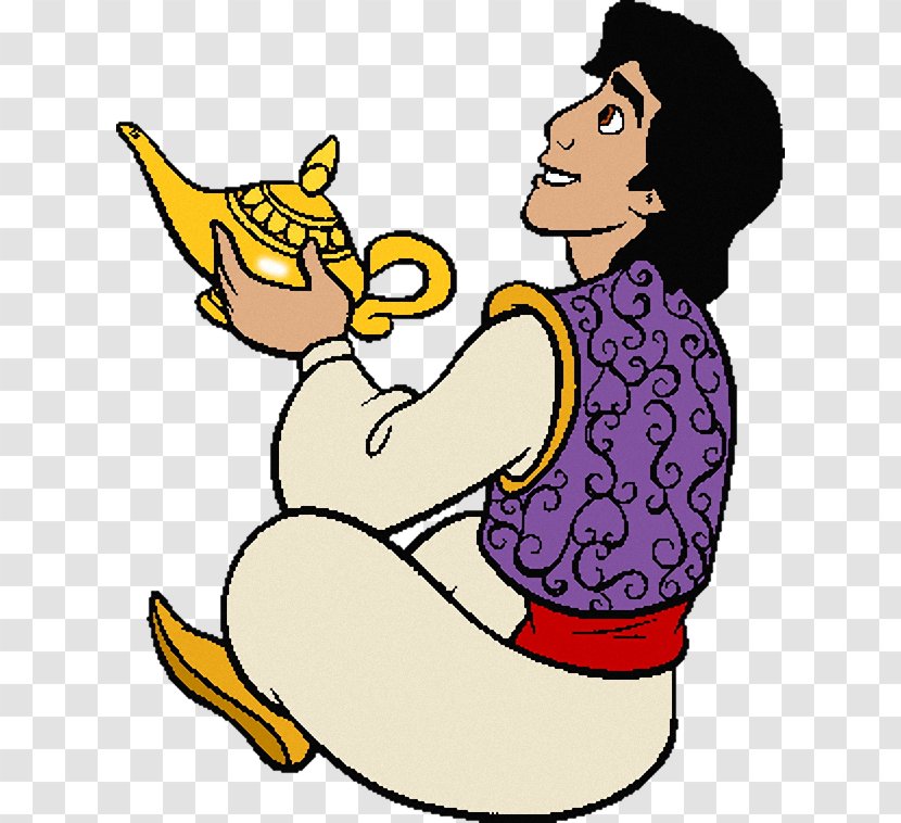 Aladdin And His Magic Lamp Princess Jasmine Genie One Thousand Nights - Child - Castle Template Transparent PNG