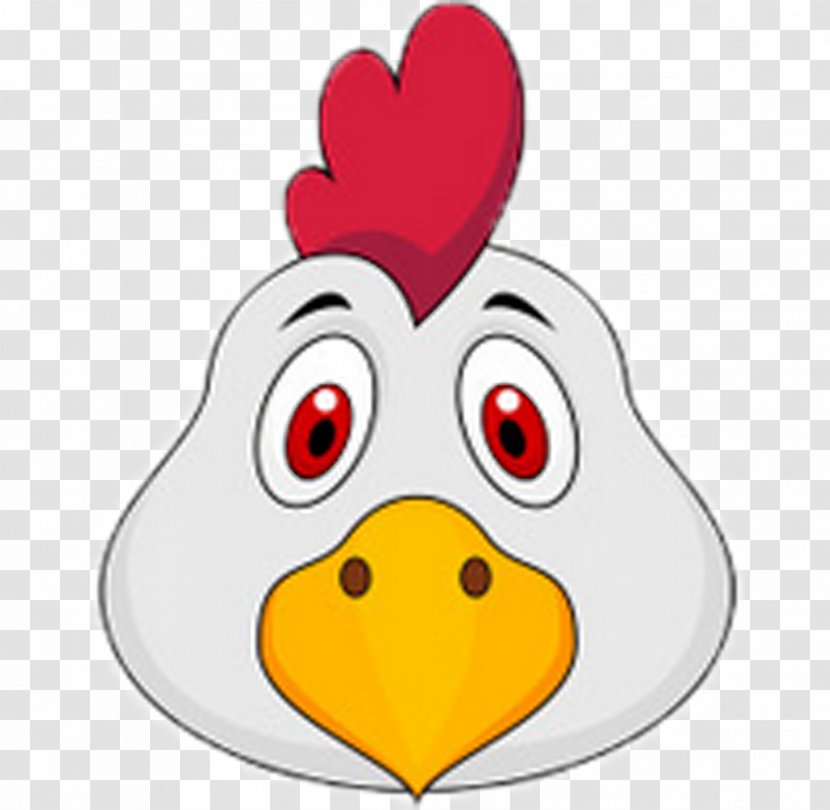 Chicken Rooster Drawing Animation - Heart - Cartoon Avatar Transparent PNG