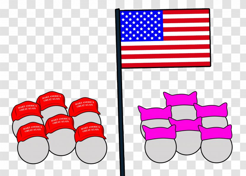 Flag Of The United States Line Clip Art Transparent PNG