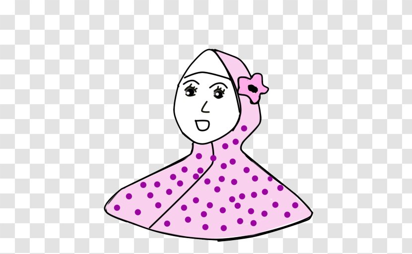 Pink M Character Dress Clip Art - Face Transparent PNG