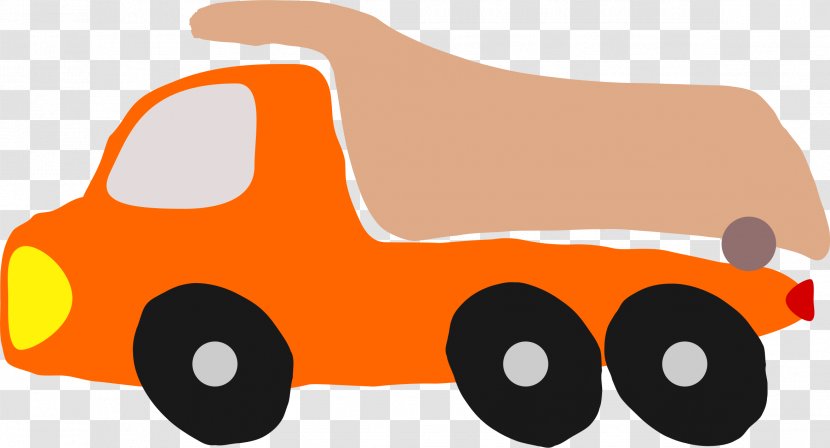 Car Dump Truck Clip Art - Cartoon Transparent PNG