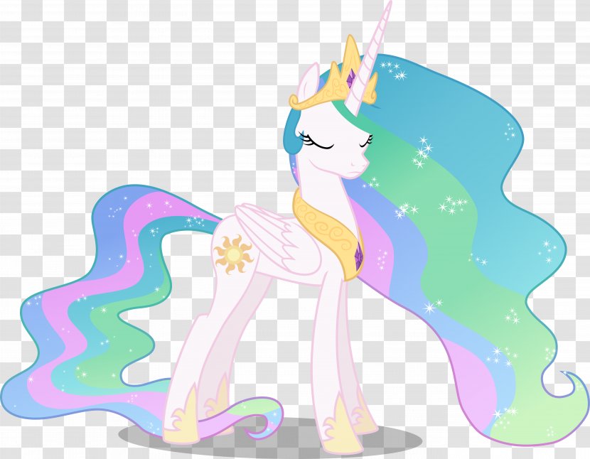Pony Princess Celestia Luna Twilight Sparkle Rarity - Organism Transparent PNG