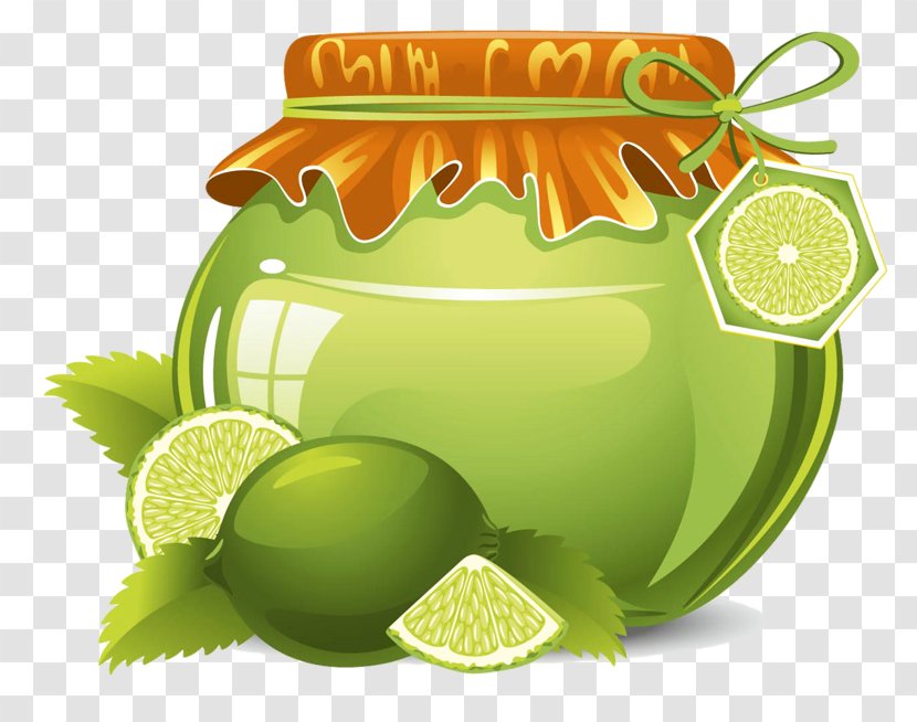 Baby Food Jar Canning Clip Art - Lemon - Sauce Transparent PNG