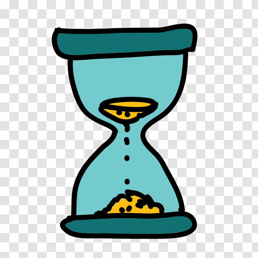 Hourglass Royalty-free Cartoon Clock Clip Art Transparent PNG