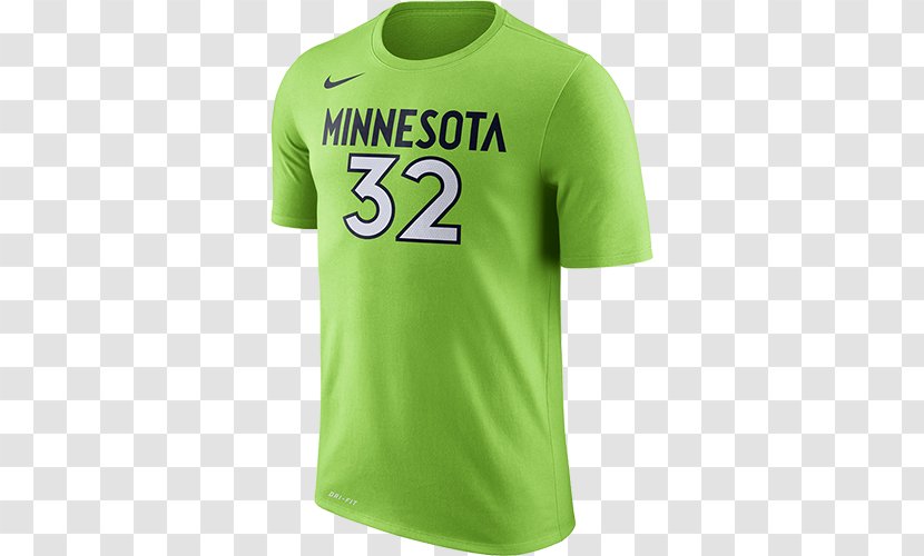 T-shirt Minnesota Timberwolves Sports Fan Jersey Houston Rockets Nike - Clothing - Timber Wolf Coloring Transparent PNG