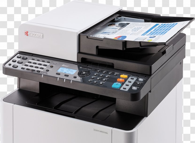 Multi-function Printer Kyocera Printing Image Scanner - Technology Transparent PNG