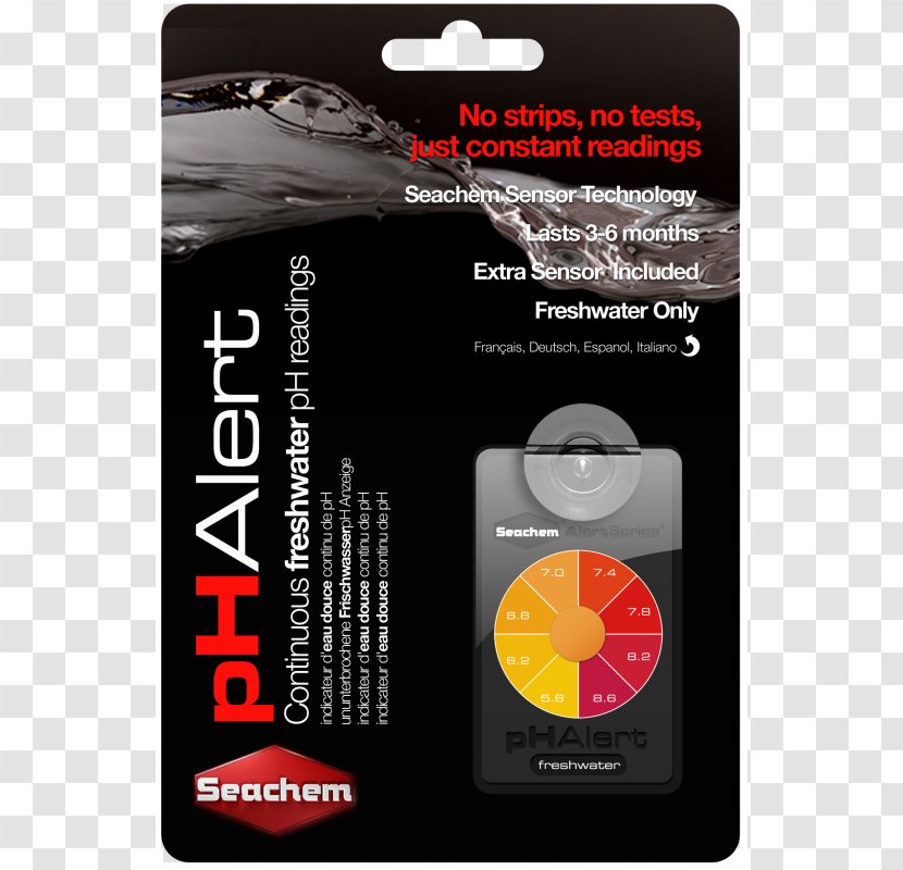 Seachem PH Alert Ammonia Alerts Combo Pack Aquarium - Seawater - Peixes De Aquario Agua Doce Transparent PNG